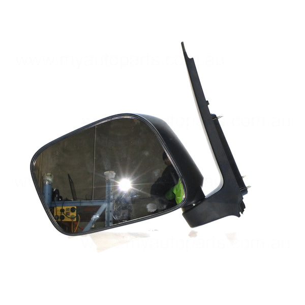 Black Door Mirror Passenger Side OEM Suits Nissan Navara D40 2008 to 2015
