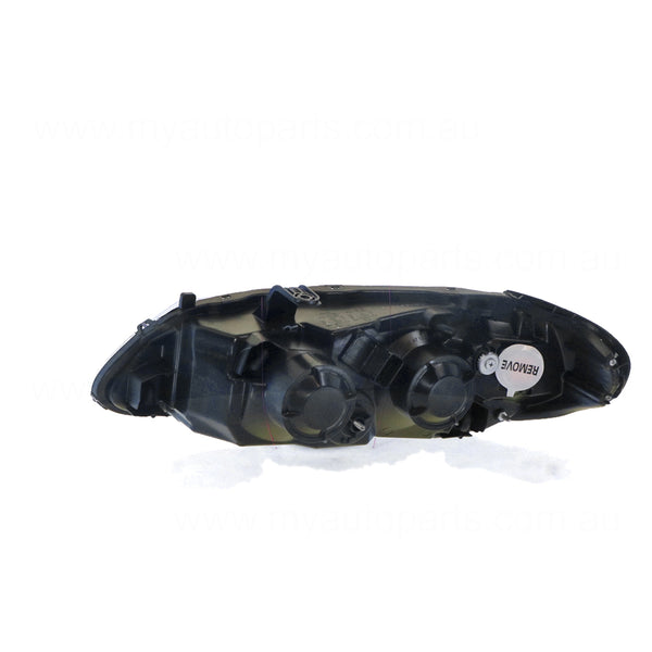 Black Head Lamp Drivers Side Certified Suits Nissan Pulsar N16 9/2002 to 1/2006