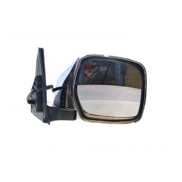 Chrome Door Mirror Electric Adjust Drivers Side Aftermarket Suits Toyota Landcruiser 100 SERIES 1998 to 2007