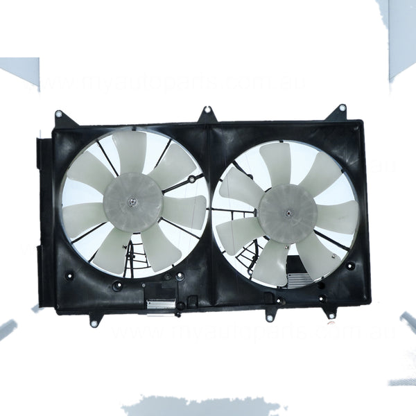 12 v Radiator Fan Assembly Aftermarket Suits Mazda CX-7 ER 2009 to 2012 2.3L L3 Turbo