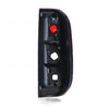 Red/Clear Tail Lamp Passenger Side Certified Suits Nissan Navara D40 2005 to 2015