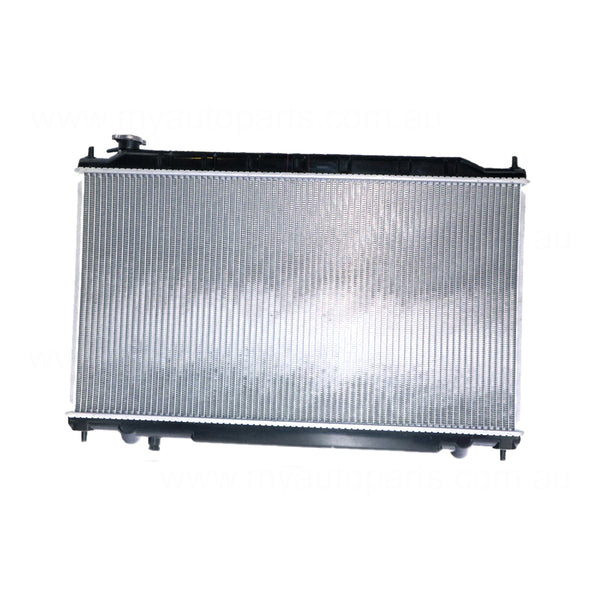 Radiator 35 / 35 mm Plastic Aluminium 400 x 736 x 27 mm Manual/Auto 3.5L L VQ35DE Aftermarket Suits Nissan Maxima J31 2003 to 2009