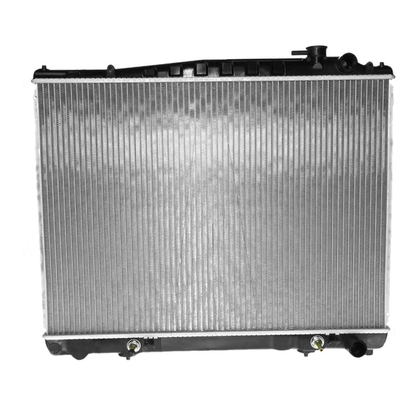Radiator 35 / 35 mm Plastic Aluminium 500 x 688 x 26 mm Manual/Auto 3.3L L VG33E Aftermarket Suits Nissan Pathfinder R50 1995 to 2005