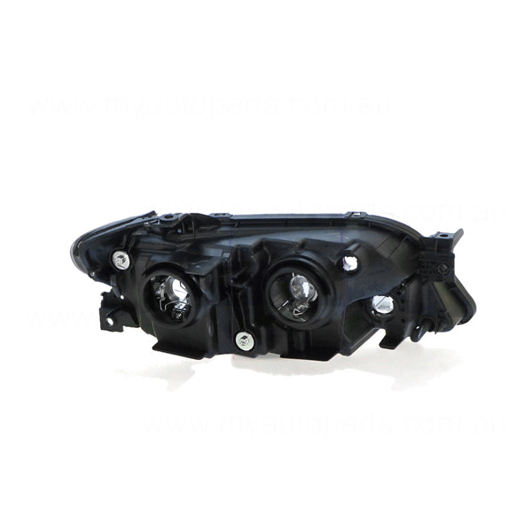 Head Lamp Passenger Side OEM Suits Mazda 323 SP 20BJ 2001 to 2004