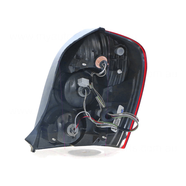 Tail Lamp Passenger Side Aftermarket Suits Mazda 323 Astina BJ 5 Door Hatch 6/2002 to12/2003
