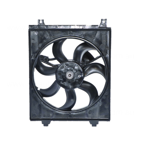 A/C Condenser Fan Assembly Aftermarket Suits Kia Cerato LD 2004 to 2008