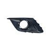 Black Front Bar Grille With Fog Light Mount Drivers Side OEM suits Mazda 3 BM Hatch 2/2014 to 6/2016