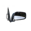 Chrome Door Mirror Drivers Side Aftermarket suits Nissan Navara D40 & Pathfinder R51 2005 to 2007