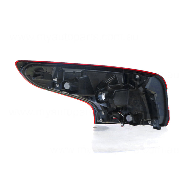 Black Red/Clear Tail Lamp Drivers Side Certified Suits Nissan Qashqai J11 2014 to 2018