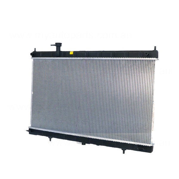 Radiator 35 mm 35 / Plastic Aluminium 410 x 730 x 16 mm Manual/Auto 6 mm Fin 1.6 L R9M Aftermarket Suits Nissan X-Trail T32 2014 to 2017