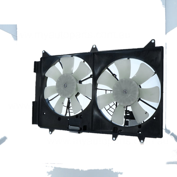 12 v Radiator Fan Assembly Aftermarket Suits Mazda CX-7 ER 2009 to 2012 2.3L L3 Turbo