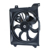 A/C Condenser Fan Assembly Aftermarket Suits Kia Rio JB 2005 to 2011