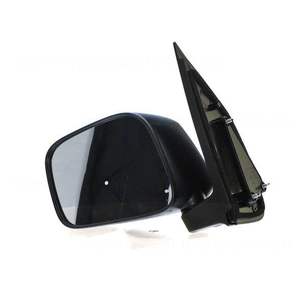 Black Door Mirror Passenger Side OEM Suits Nissan Navara D40 2008 to 2015
