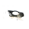 Front Bar Grille with Fog Light Mount Drivers Side OEM Suits Honda Civic 8th Generation FD 2009 to 2012