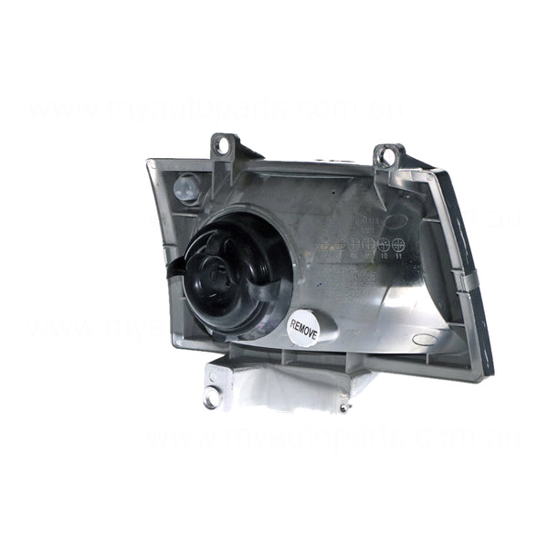 Halogen Manual Adjust Head Lamp Passenger Side Certified Suits Mazda B Series UN 2002 to 2006