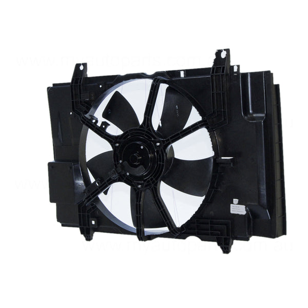 12 v Radiator Fan Assembly Aftermarket Suits Nissan Tiida C11 2006 to 2012