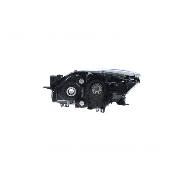 Halogen Manual Adjust Head Lamp Drivers Side Q-Part Certified suits Mazda 3 BL