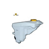 With Pump Washer Bottle OEM Suits Mazda 6 GG/GY 2002 to 2008