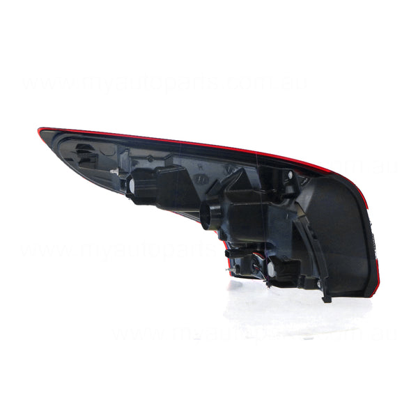 Black Red/Clear Tail Lamp Drivers Side Certified Suits Nissan Qashqai J11 2014 to 2018
