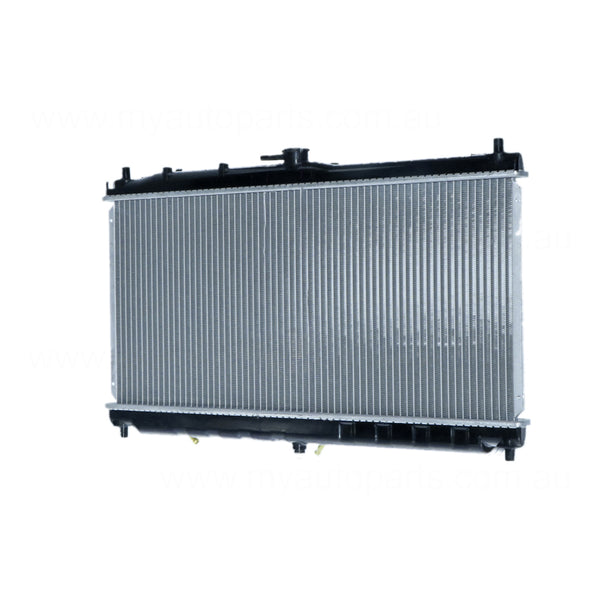 Radiator 31 / 31 mm Plastic Aluminium 320 x 648 x 16 mm Manual/Auto 1.8L L B8, BP Aftermarket Suits Mazda MX-5 NB 1998 to 2005