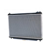 Radiator 28 / 28 mm Plastic Aluminium 325 x 538 x 26 mm Manual/Auto 1.5L L ZY Aftermarket Suits Mazda 2 DY 2002 to 2007