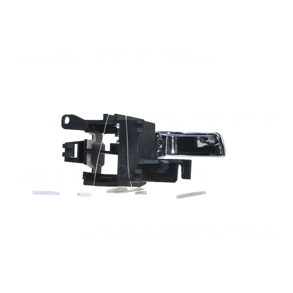 Front Door Inside Handle Passenger Side Aftermarket Suits Nissan Navara D40 2005 to 2015