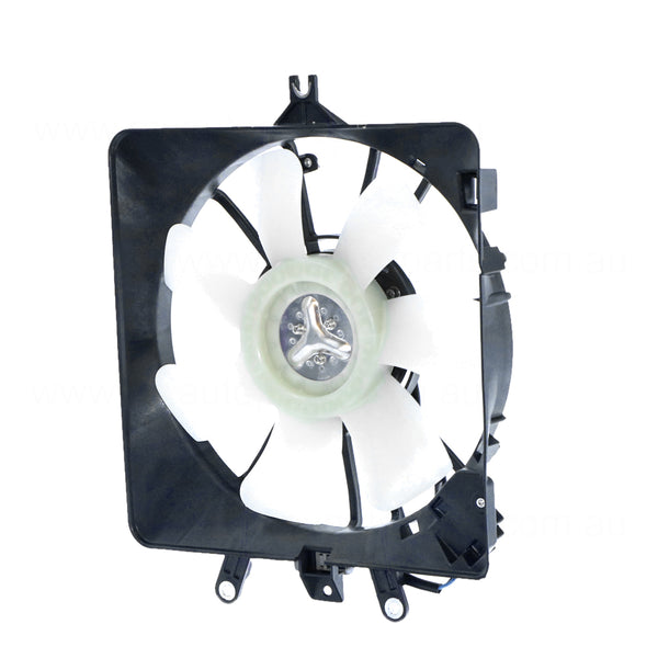 A/C Condenser Fan Assembly Aftermarket Suits Honda Jazz GD 2002 to 2008