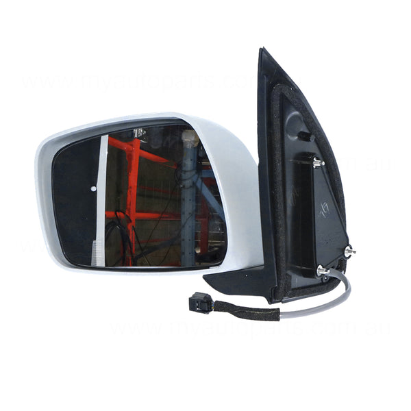Door Mirror Passenger Side OEM Suits Nissan Navara D40 2008 to 2015