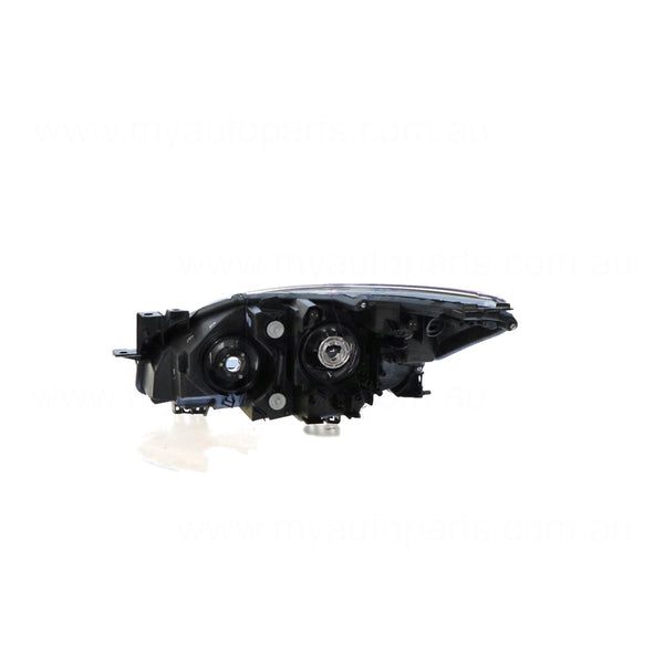 Halogen Manual Adjust Head Lamp Drivers Side OEM suits Mazda 3 BL