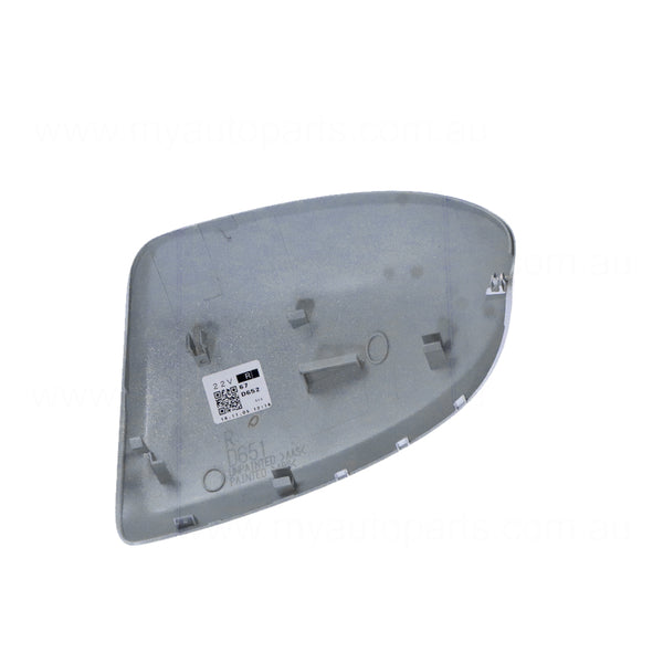 Silver Door Mirror Cover Drivers Side OEM suits Mazda 2 & Mazda 6