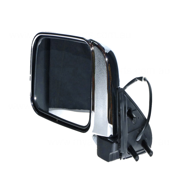 Electric Without Indicator Door Mirror Passenger Side Aftermarket Suits Nissan Navara D22 2001 to 2015