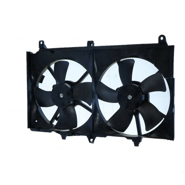 12 v Radiator Fan Assembly Aftermarket Suits Nissan 350Z Z33 2003 to 2007