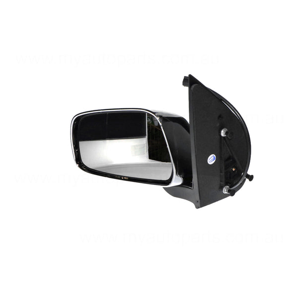Chrome Door Mirror Passenger Side Aftermarket suits Nissan Navara D40 & Pathfinder R51 2005 to 2007