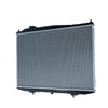Radiator 35 / 35 mm Plastic Aluminium 450 x 688 x 26 mm Manual 2.7L&3.2L L TD27/QD32 Aftermarket Suits Nissan Navara D22 1997 to 2001