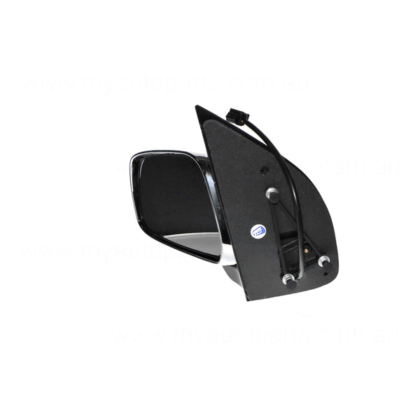 Chrome Door Mirror Passenger Side Aftermarket suits Nissan Navara D40 & Pathfinder R51 2005 to 2007