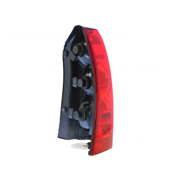 Black Red/Clear Tail Lamp Passenger Side Certified Suits Mazda Tribute CU 2000 to 2006