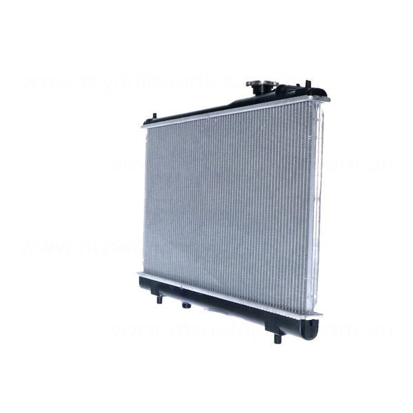 Radiator 28 / 28 mm Plastic Aluminium 350 x 688 x 16 mm Manual/Auto 1.8L, 2.0L L FP, FS Aftermarket Suits Mazda Premacy CP 2001 to 2003