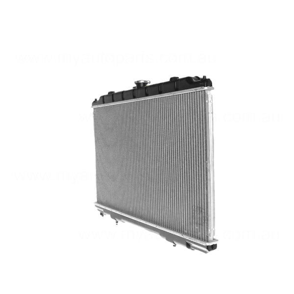 Radiator 35 / 35 mm Plastic Aluminium 400 x 694 x 16 mm Manual/Auto 3.0L L VE30DE Aftermarket Suits Nissan Maxima A33 1999 to 2003