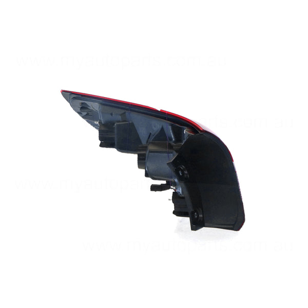 Black Red/Clear Tail Lamp Drivers Side Certified Suits Nissan Qashqai J11 2014 to 2018