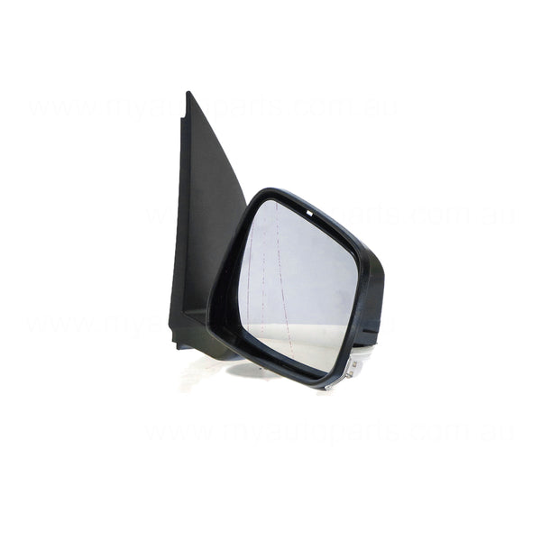 Chrome Door Mirror with Indicator Drivers Side OEM suits Nissan Navara D40 & Pathfinder R51 2007 to 2015