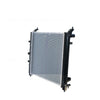 Radiator 28 / 28 mm Plastic Aluminium 450 x 405 x 16 mm Automatic 1.5 L HR15 Aftermarket Suits Nissan Micra K13 2010 to 2013