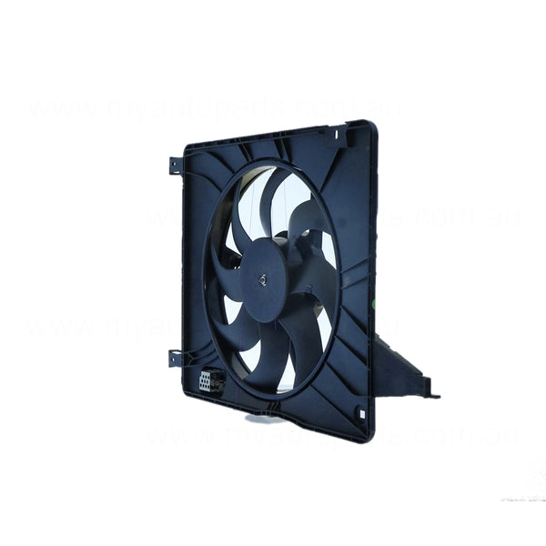 12 v Radiator Fan Assembly Aftermarket Suits Nissan Dualis J10 2007 to 2014 Manual