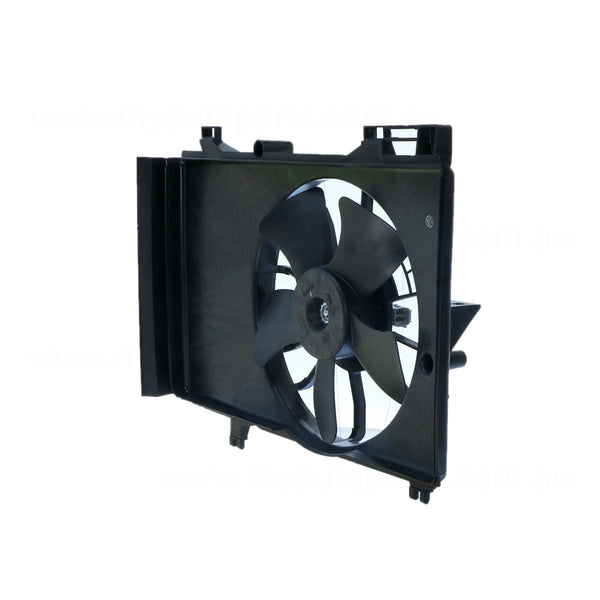 12 v Radiator Fan Assembly Aftermarket Suits Mazda 2 DE 2007 to 2014