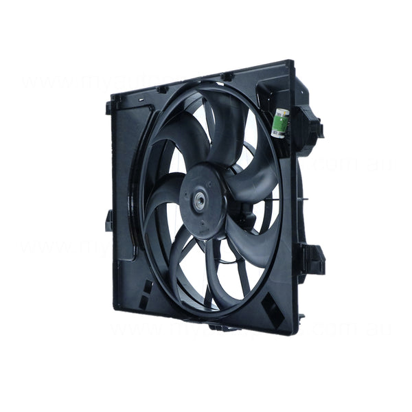 12 v Radiator Fan Assembly Aftermarket Suits Kia Rio UB 2011 to 2017