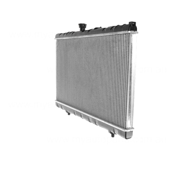Radiator 31 mm 31 / Plastic Aluminium 350 x 638 x 26 mm Manual/Auto 1.5L L A5D Aftermarket Suits Kia Rio BC 2000 to 2002