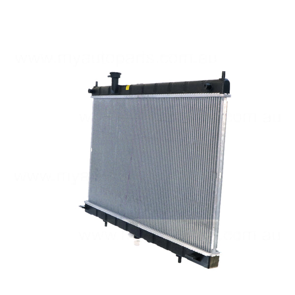 Radiator 35 mm 35 / Plastic Aluminium 410 x 730 x 16 mm Manual/Auto 6 mm Fin 1.6 L R9M Aftermarket Suits Nissan X-Trail T32 2014 to 2017