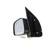 Black Door Mirror Passenger Side OEM Suits Nissan Navara D40 2008 to 2015