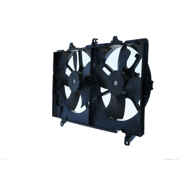 12 v Radiator Fan Assembly Aftermarket Suits Nissan 350Z Z33 2007 to 2009