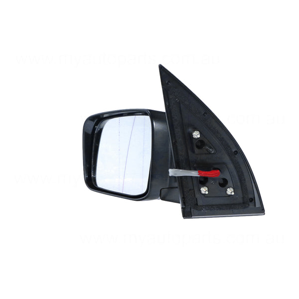 Electric Black W/O Indicator W/O Cover Door Mirror Passenger Side OEM Suits Nissan X-Trail T31 2007 to 2014