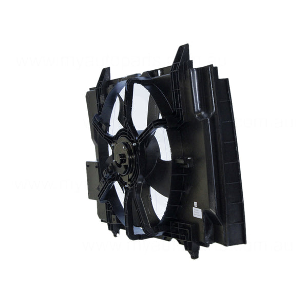 12 v Radiator Fan Assembly Aftermarket Suits Nissan Tiida C11 2006 to 2012